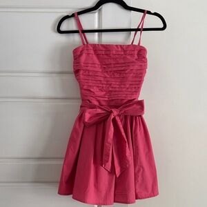 Hollister Fuchsia Smocked Top size XS